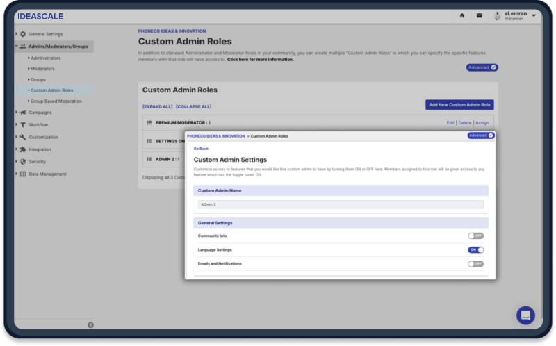 Custom Roles Custom Roles