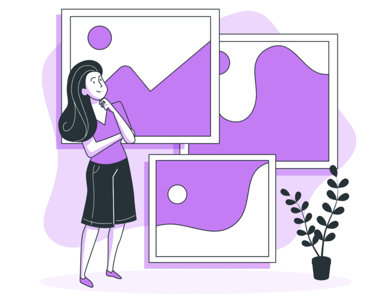 Etapas do quadro de visão